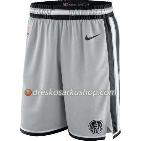 San Antonio Spurs Muški Kratke Hlače Siva Nike 2018-19 Swingman